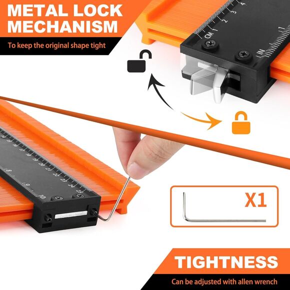 5In Contour Gauge (4396) - Picture 4 of 8